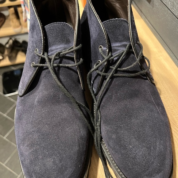 To Boot New York chukka boot blue suede size 11 - Picture 5 of 5